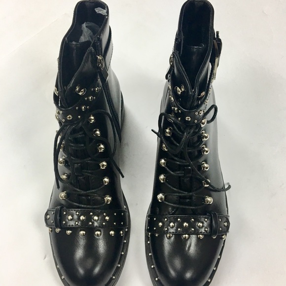 Black studded boot - Picture 3 of 7